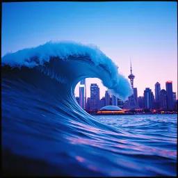 Crashing down