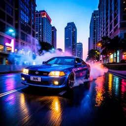 Blue M4 on Collins