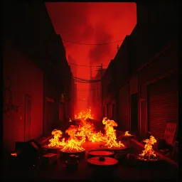 A fuego