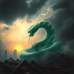 Fierce Viper in the Storm
