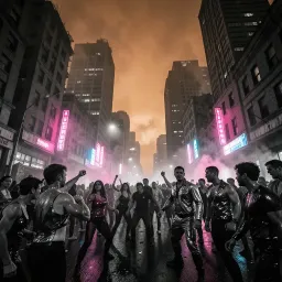 Title Hot Summer dancing By: MikeWhite CloudWalker