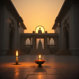 தீபத்தின் ஒளி