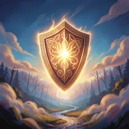 (Escudo de Luz e Fogo)