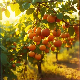 Fruit stands tall