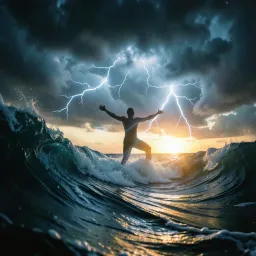 THE STORM IN HER