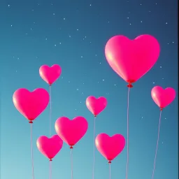 Neon Hearts