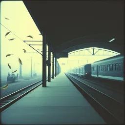 At The Train Station