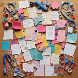 Those little notes 