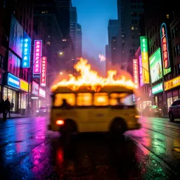 Burning Through the Night