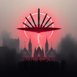 Halo Made of Knives