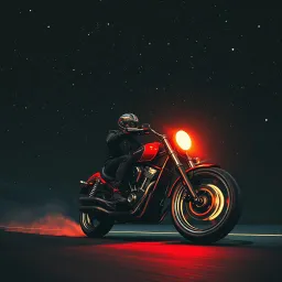 Fuego nocturno