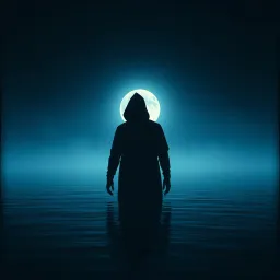She moves in silence