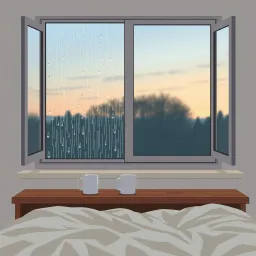 Raindrops On The Window