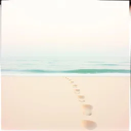 Spuren im Sand
