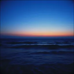 Blue and White