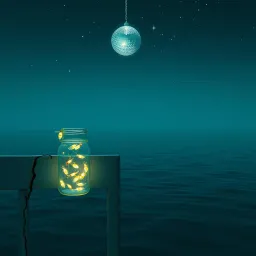 Metal fireflies