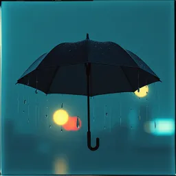 Rainy Evening Stroll