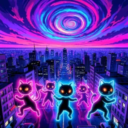 Boom Boom kitties