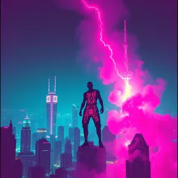 Skyfire Over Night City
