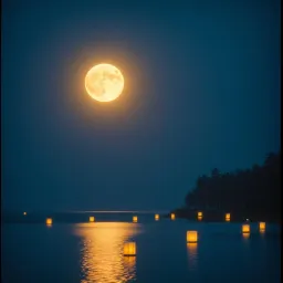 In the night