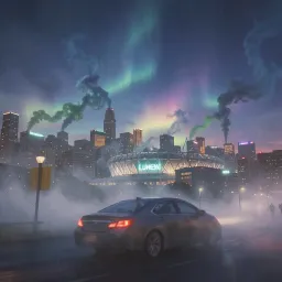 Blue & Green Smoke
