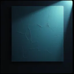 Damaged canvas