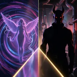 Angel on My Left, Devil on My Right