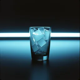 Broken on the floor