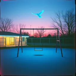 Blue is the Bird that flies free now.