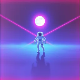 Moonwalk in Space