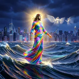 Modern Jesus: Rainbow Strongman