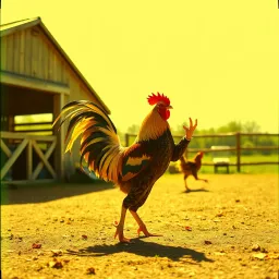 Kung Fu Cockerell's Feathery Fight