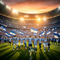 For the Blue and White