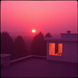 Rooftop Sunset