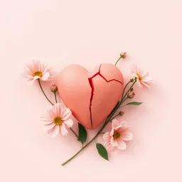 A shattered heart