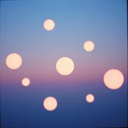 Blue Light Balls