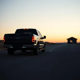 Black F-150 Goodbye