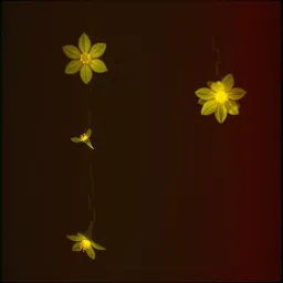 Every petal that glows