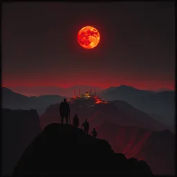 Red Moon Over Konoha