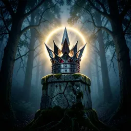 The king is here