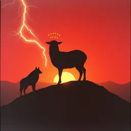 Lamb Over Wolf