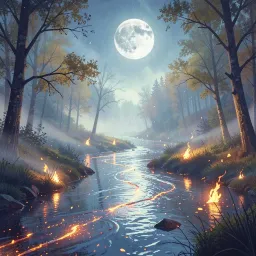 River of Moon and Fire