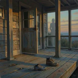 Front porch empty