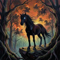 The unknown Horseman