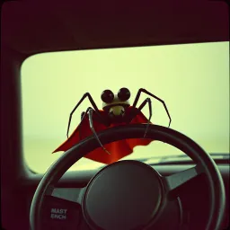Spider on the Wheel