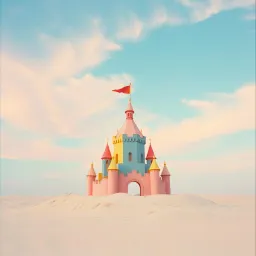 Lalalaala Schloss aus Sand