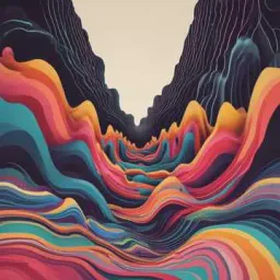 Waves at Sunset