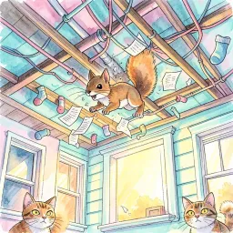 Ceiling Squirrel