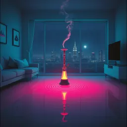 Mach die Shisha an