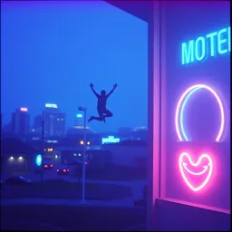 Blue Neon Mercy
